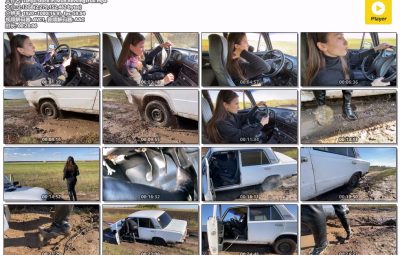 Tanya Stuck in Mud Revving_Full