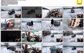 TANYA HARD STUCK IN ICE END SNOW