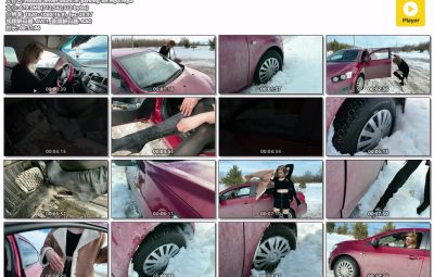 Novice-driver-stuck-in-parking-lot